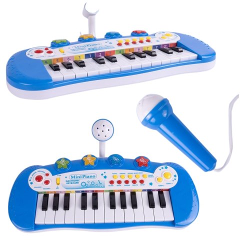 ELEKTRONICZNE PIANINO ORGANY DLA DZIECI EFEKTY ŚWIETLNE MIKROFON ELEKTRONICZNE PIANINO ORGANY DLA DZIECI EFEKTY ŚWIETLNE MIKROFON