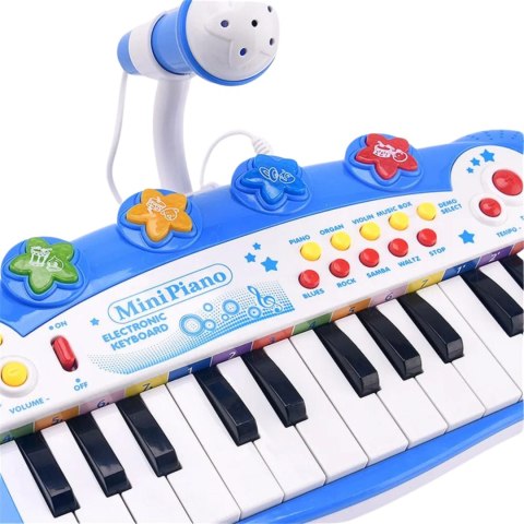 ELEKTRONICZNE PIANINO ORGANY DLA DZIECI EFEKTY ŚWIETLNE MIKROFON ELEKTRONICZNE PIANINO ORGANY DLA DZIECI EFEKTY ŚWIETLNE MIKROFON