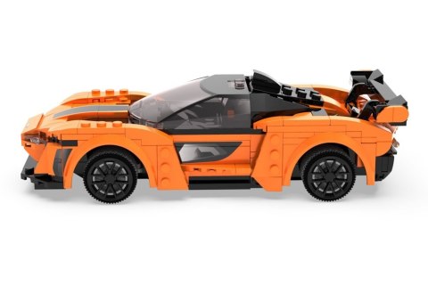 Klocki Konstrukcyjne Auto Sportowe Blaze Car Pomarańczowe R/C 295 Elementów CADA Klocki Konstrukcyjne Auto Sportowe Blaze Car Pomarańczowe R/C 295 Elementów CADA