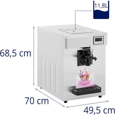 Maszyna automat do lodów włoskich 1150 W 15 l/h - 1 smak Maszyna automat do lodów włoskich 1150 W 15 l/h - 1 smak