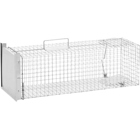 Żywołapka pułapka na kuny szczury i inne zwierzęta 82 x 26 x 26 cm oczka 25 x 25 mm Żywołapka pułapka na kuny szczury i inne zwierzęta 82 x 26 x 26 cm oczka 25 x 25 mm