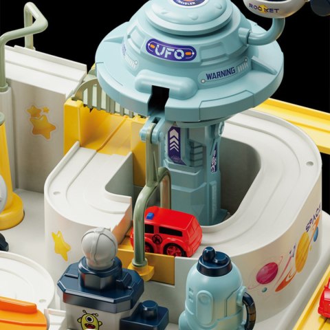 Space themed adventure with 4 cars (6 buttons Space themed adventure with 4 cars (6 buttons
