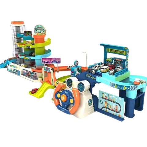 Steering wheel track, car building two in one set Steering wheel track, car building two in one set