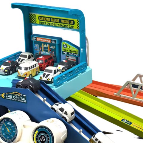 Steering wheel track, car building two in one set Steering wheel track, car building two in one set