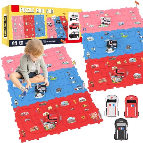 Diy puzzle track -3 in 1 Diy puzzle track -3 in 1