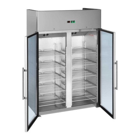 Lodówka chłodziarka szafa chłodnicza podwójna przeszklona od -2 do 8deg;C 948L Lodówka chłodziarka szafa chłodnicza podwójna przeszklona od -2 do 8deg;C 948L