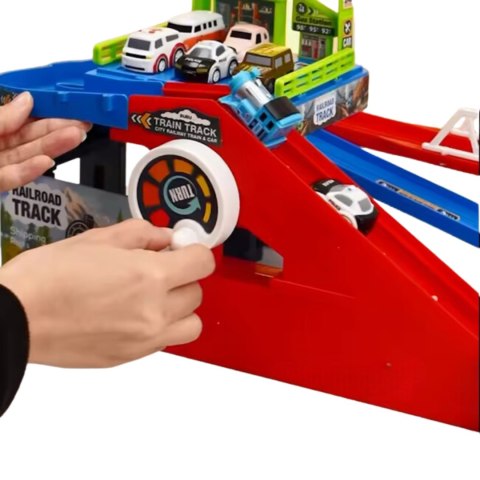 Train steering wheel transportation track Train steering wheel transportation track