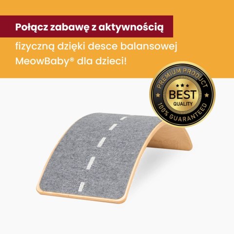 Drewniana Deska Balansująca Wielofunkcyjna Z Filcem Bujak Zjeżdżalnia Drewniana Deska Balansująca Wielofunkcyjna Z Filcem Bujak Zjeżdżalnia