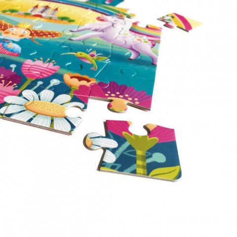 GRA EDUKACYJNA MAXI PUZZLE 2W1 JEDNOROŻCE OBRAZKI UKŁADANKA ROTER KAFER GRA EDUKACYJNA MAXI PUZZLE 2W1 JEDNOROŻCE OBRAZKI UKŁADANKA ROTER KAFER