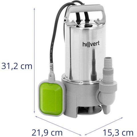 Pompa zanurzeniowa zatapialna z wyłącznikiem pływakowym 259 l/min 550 W do 7 m Pompa zanurzeniowa zatapialna z wyłącznikiem pływakowym 259 l/min 550 W do 7 m