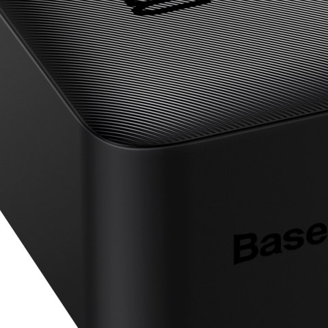 Powerbank 30000mAh 15W Bipow + kabel USB 4w1 microUSB / Lightning / 2x USB-C 1.2m czarny Powerbank 30000mAh 15W Bipow + kabel USB 4w1 microUSB / Lightning / 2x USB-C 1.2m czarny