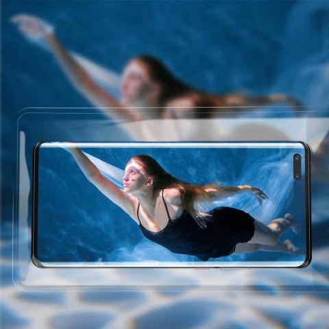 Wodoodporne etui szczelny pokrowiec na telefon Slide-cover czarny Wodoodporne etui szczelny pokrowiec na telefon Slide-cover czarny