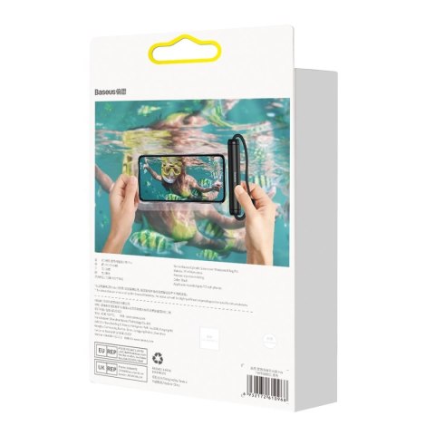 Wodoodporne etui szczelny pokrowiec na telefon Slide-cover czarny Wodoodporne etui szczelny pokrowiec na telefon Slide-cover czarny