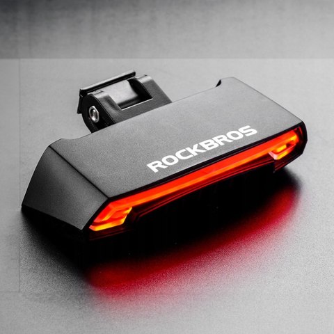 Lampka rowerowa tylna z pilotem laserem i funkcją kierunkowskazów USB-A Lampka rowerowa tylna z pilotem laserem i funkcją kierunkowskazów USB-A
