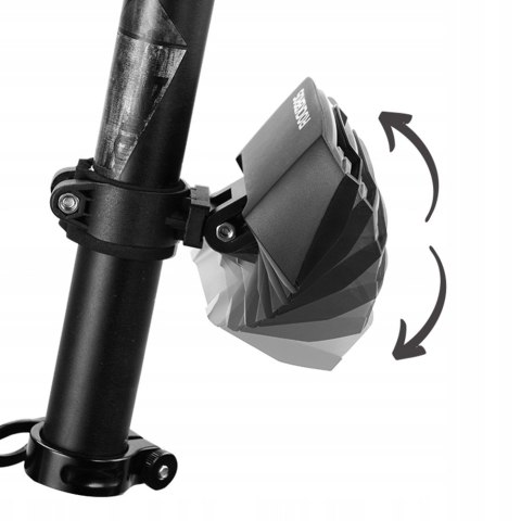 Lampka rowerowa tylna z pilotem laserem i funkcją kierunkowskazów USB-A Lampka rowerowa tylna z pilotem laserem i funkcją kierunkowskazów USB-A