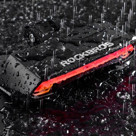 Lampka rowerowa tylna z pilotem laserem i funkcją kierunkowskazów USB-A Lampka rowerowa tylna z pilotem laserem i funkcją kierunkowskazów USB-A