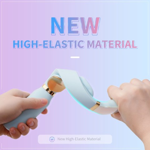 Masażer na kark elektrostymulator TENS EMS z kompresem SKG K6E - niebieski Masażer na kark elektrostymulator TENS EMS z kompresem SKG K6E - niebieski