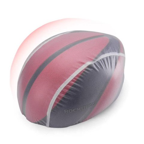 Pokrowiec przeciwdeszczowy na kask rowerowy czarny Pokrowiec przeciwdeszczowy na kask rowerowy czarny