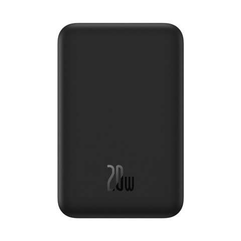 Powerbank Magnetic Mini 20000 mAh 20W + kabel USB-C czarny Powerbank Magnetic Mini 20000 mAh 20W + kabel USB-C czarny
