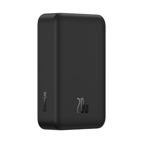 Powerbank Magnetic Mini 20000 mAh 20W + kabel USB-C czarny Powerbank Magnetic Mini 20000 mAh 20W + kabel USB-C czarny