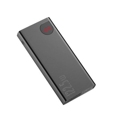 Adaman powerbank z szybkim ładowaniem 20000mAh 22.5W kabel USB-C 0.3m czarny Adaman powerbank z szybkim ładowaniem 20000mAh 22.5W kabel USB-C 0.3m czarny