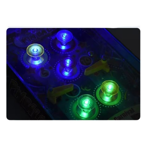 Gra Zręcznościowa PinBall Kolorowa Maszyna Do Gry Efekty Świetlne Gra Zręcznościowa PinBall Kolorowa Maszyna Do Gry Efekty Świetlne