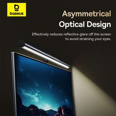 Lampa i-wok na monitor ekran magnetyczna asymetryczna - czarna Lampa i-wok na monitor ekran magnetyczna asymetryczna - czarna