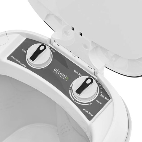 Mini pralka półautomatyczna z funkcja wirowania 4.5 kg 260 W Mini pralka półautomatyczna z funkcja wirowania 4.5 kg 260 W