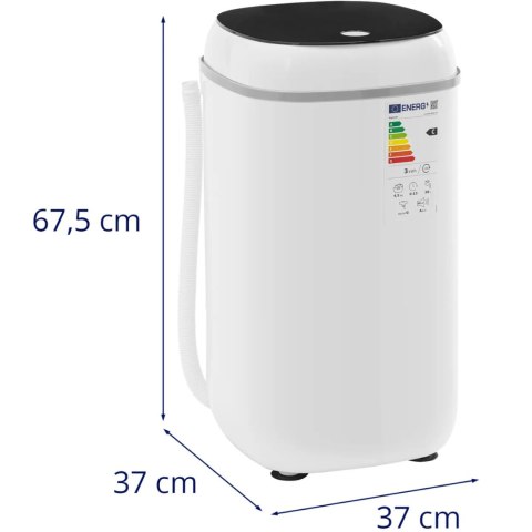 Mini pralka półautomatyczna z funkcja wirowania 4.5 kg 260 W Mini pralka półautomatyczna z funkcja wirowania 4.5 kg 260 W