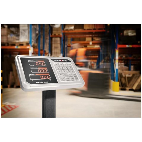 Waga platformowa magazynowa licząca LED 45 x 60 cm 150 kg / 20 g Waga platformowa magazynowa licząca LED 45 x 60 cm 150 kg / 20 g