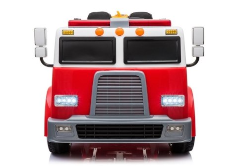 Wóz Strażacki na Akumulator Czerwony Dla Dzieci Pilot LL911 Wóz Strażacki na Akumulator Czerwony Dla Dzieci Pilot LL911