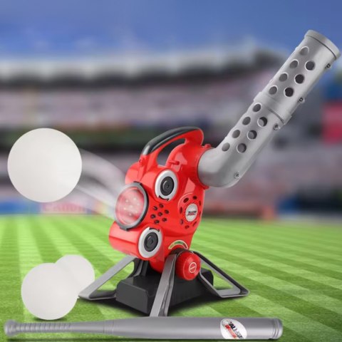 Zestaw Do Gry W Baseball Maszyna Treningowa Wyrzutnia Piłek Kij Baseballowy Zestaw Do Gry W Baseball Maszyna Treningowa Wyrzutnia Piłek Kij Baseballowy