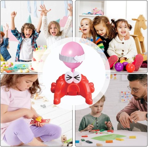 Gra Zręcznościowa Dmuchany Balon Rodzinna Logiczna Kostka Pękające Balony Gra Zręcznościowa Dmuchany Balon Rodzinna Logiczna Kostka Pękające Balony