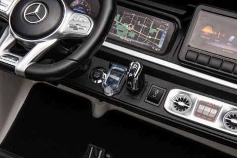 Auto Na Akumulator Mercedes G63 XXL Biały 4x4 Auto Na Akumulator Mercedes G63 XXL Biały 4x4