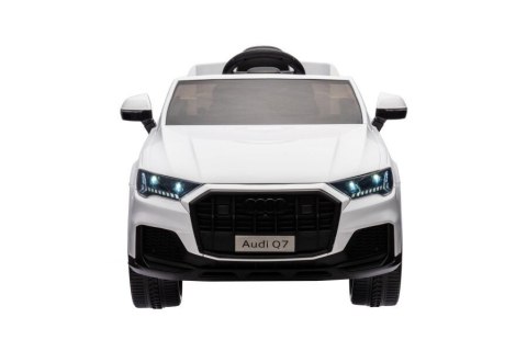 Auto na Akumulator Audi Q7 Białe Auto na Akumulator Audi Q7 Białe