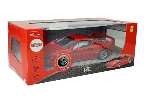 Auto Ferrari F40 Zdalnie Sterowany R/C 1:14 Czerwony 27 Mhz Auto Ferrari F40 Zdalnie Sterowany R/C 1:14 Czerwony 27 Mhz