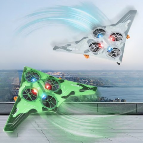 Duży Dron Zdalnie Sterowany Bombowiec Strategiczny Światełka Obroty 360° Duży Dron Zdalnie Sterowany Bombowiec Strategiczny Światełka Obroty 360°