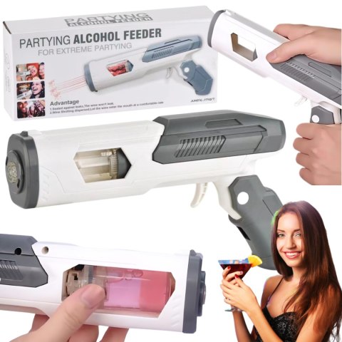 Pistolet Do Alkoholu Dozownik Do Napoi Hit Imprezowy Innowacyjny Gadżet Pistolet Do Alkoholu Dozownik Do Napoi Hit Imprezowy Innowacyjny Gadżet