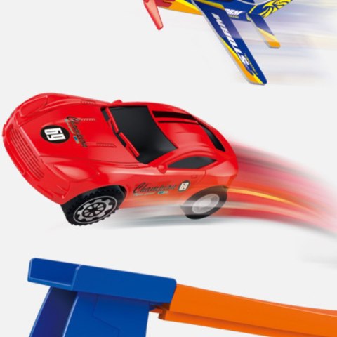 Samochodowy Tor Wyścigowy Dla Dzieci Pętle 360° Spirala Rampy Auto Samolot Samochodowy Tor Wyścigowy Dla Dzieci Pętle 360° Spirala Rampy Auto Samolot