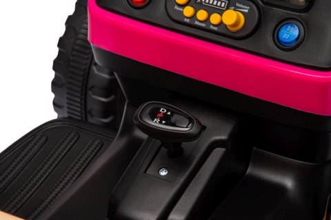 Traktor Na Akumulator BBH-030 Różowy Traktor Na Akumulator BBH-030 Różowy