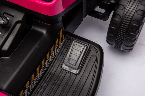Traktor Na Akumulator BBH-030 Różowy Traktor Na Akumulator BBH-030 Różowy