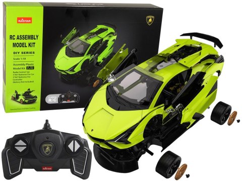 Zestaw Klocków Konstrukcyjnych Auto R/C 1:18 Lamborghini Sian FKP 37 Rastar Zestaw Klocków Konstrukcyjnych Auto R/C 1:18 Lamborghini Sian FKP 37 Rastar