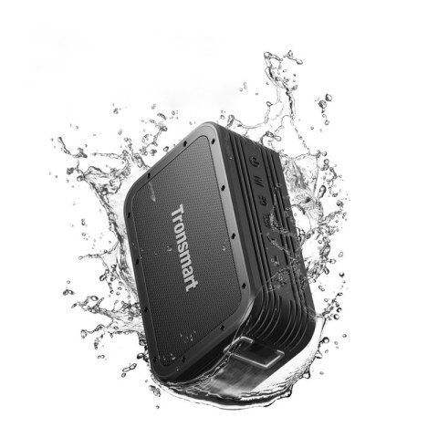 2w1 Bezprzewodowy głośnik Bluetooth Force Max 80W z funkcją Powerbank czarny 2w1 Bezprzewodowy głośnik Bluetooth Force Max 80W z funkcją Powerbank czarny