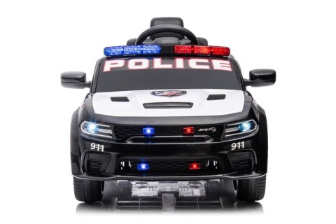 Auto Na Akumulator Dodge Charger Policyjny Biało- Czarny Auto Na Akumulator Dodge Charger Policyjny Biało- Czarny
