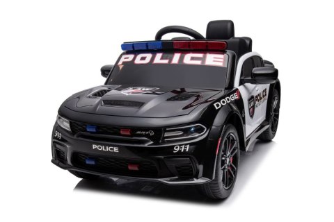 Auto Na Akumulator Dodge Charger Policyjny Czarny Auto Na Akumulator Dodge Charger Policyjny Czarny