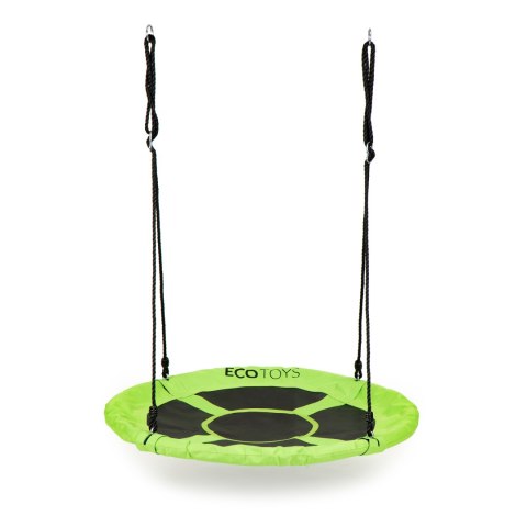 Huśtawka ogrodowa bocianie gniazdo 100cm ECOTOYS zielona Huśtawka ogrodowa bocianie gniazdo 100cm ECOTOYS zielona