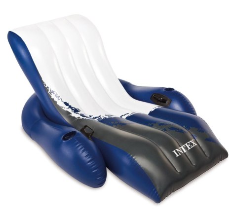 Materac fotel dmuchany wodny plażowy 2w1 180x135cm INTEX 58868 Materac fotel dmuchany wodny plażowy 2w1 180x135cm INTEX 58868