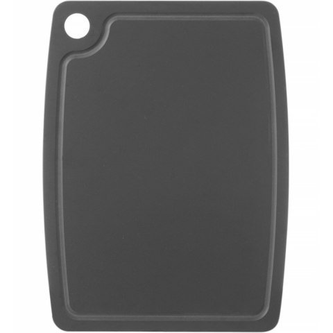 Deska do krojenia z włókna drzewnego 370 x 275 mm - czarna Deska do krojenia z włókna drzewnego 370 x 275 mm - czarna