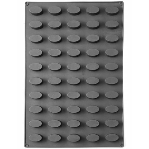 Forma silikonowa do pralin musów wypieków 570 x 375 mm - owal Forma silikonowa do pralin musów wypieków 570 x 375 mm - owal