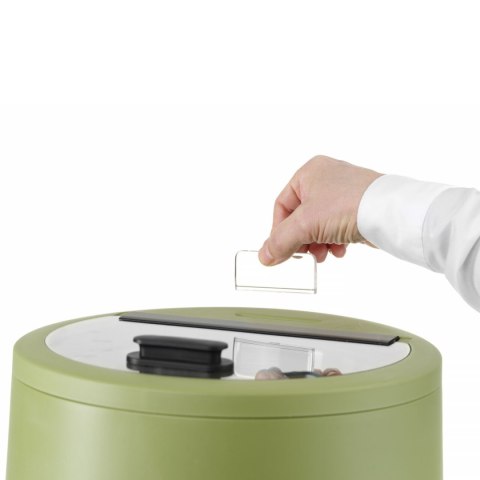 Kociołek termos elektryczny do zupy 35-85 C 8 l 500 W - zielony Kociołek termos elektryczny do zupy 35-85 C 8 l 500 W - zielony